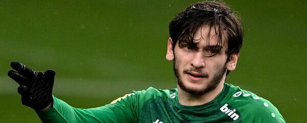 Игрок ФК Рубин Хвича Кварацхелия Игрок ФК Рубин Хвича Кварацхелия - Sputnik Грузия