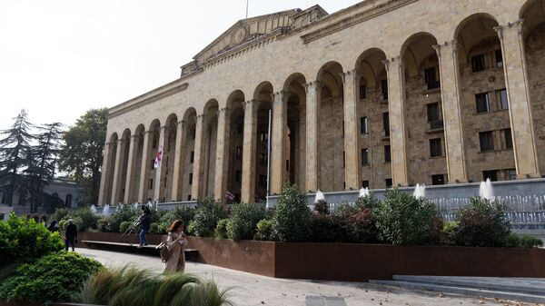 Здание парламента Грузии. Фасад - Sputnik Грузия