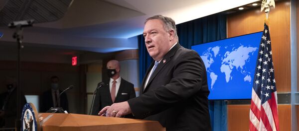 აშშ-ის სახელმწიფო მდივანი მაიკ პომპეო აშშ-ის სახელმწიფო მდივანი მაიკ პომპეო - Sputnik საქართველო