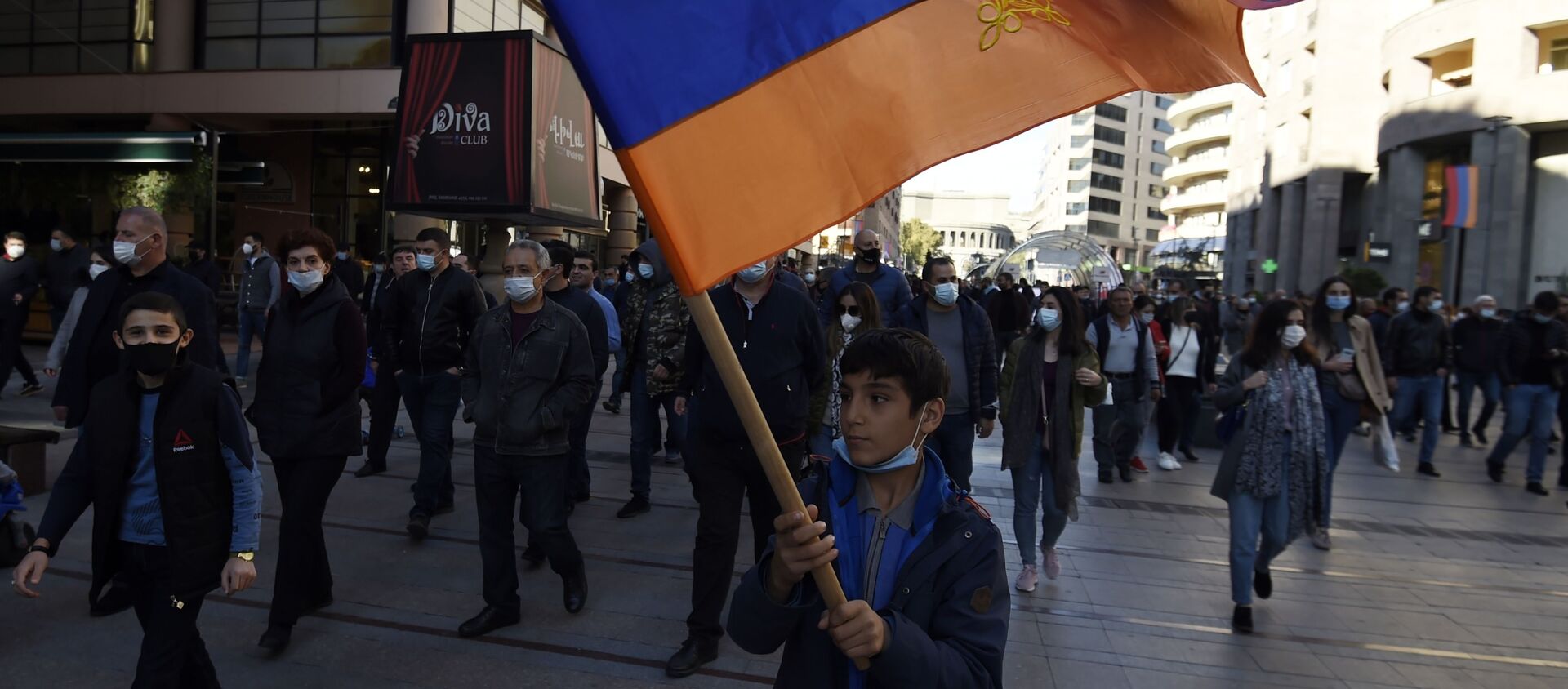 Протестующие в Ереване - Sputnik Грузия, 1920, 24.02.2021