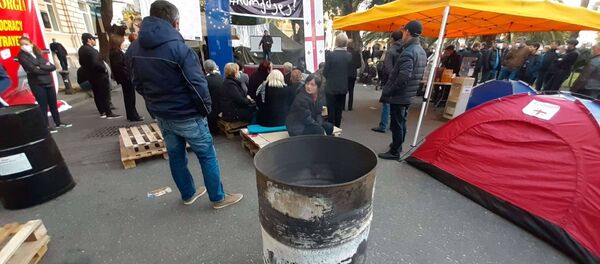 საპროტესტო აქცია ბათუმში საპროტესტო აქცია ბათუმში - Sputnik საქართველო