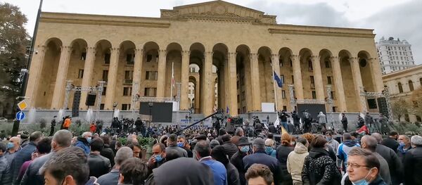 შეხვედრის ადგილი ვერ შეიცვლება - ოპოზიციის ახალი მიტინგი საქართველოს პარლამენტის შენობასთან შეხვედრის ადგილი ვერ შეიცვლება - ოპოზიციის ახალი მიტინგი საქართველოს პარლამენტის შენობასთან - Sputnik საქართველო