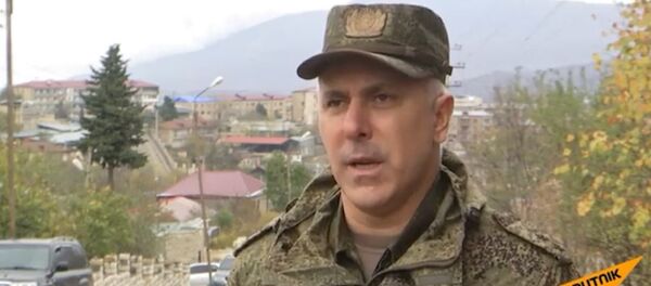 რუსი სამშვიდობოების მეთაური მთიან ყარაბაღში არსებულ სიტუაციაზე რუსი სამშვიდობოების მეთაური მთიან ყარაბაღში არსებულ სიტუაციაზე - Sputnik საქართველო