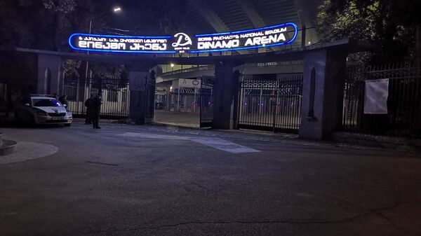 Пустой вход на стадион Динамо-арена - Sputnik Грузия