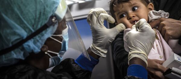 კორონავირუსით ინფიცირებული ბავშვი კორონავირუსით ინფიცირებული ბავშვი - Sputnik საქართველო