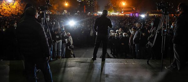 ოპოზიციის მიტინგი ერევანში - Sputnik საქართველო