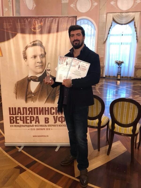 Грузинский бас Годердзи Джанелидзе о Большом, пандемии и сумасшествии всего мира - Sputnik Грузия