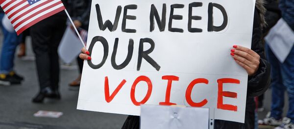 Акция грузинской оппозиции в связи с визитом Майка Помпео в Грузию 18 ноября 2020 года - Sputnik Грузия