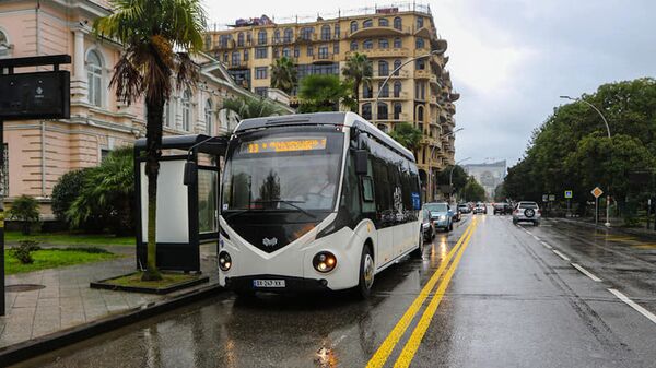 В батумских автобусах установили термоскрининг - Sputnik Грузия