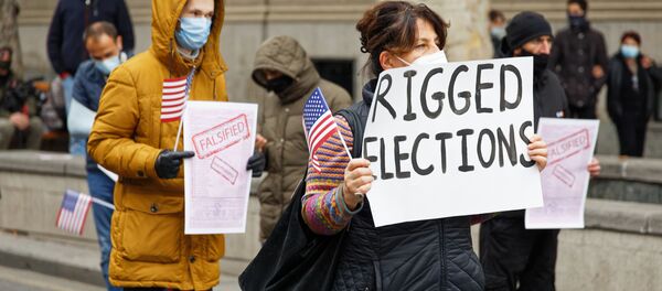 Акция протеста оппозиции против фальсификации выборов 18 ноября 2020 года - Sputnik Грузия