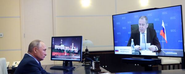 Президент РФ В. Путин встретился с главами МИД государств-членов ШОС - Sputnik Грузия