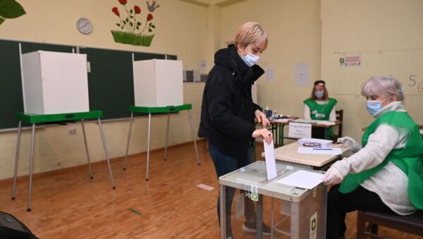 Парламентские выборы в Грузии - второй тур. 21 ноября 2020 года - Sputnik Грузия