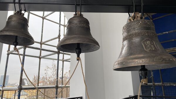 Спустя почти 100 лет зазвонили колокола в грузинском храме Москвы - Sputnik Грузия