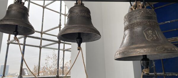 თითქმის ასი წლის შემდეგ მოსკოვში ქართული ტაძრის სამრეკლო აღადგინეს - Sputnik საქართველო