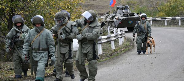 რუსეთის ნაღმსაწინააღმდეგო ცენტრის სპეციალისტები - Sputnik საქართველო