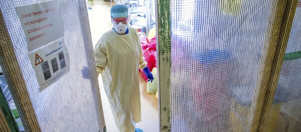 Пандемия коронавируса COVID - 19 Больница для инфицированных в Германии - Sputnik Грузия