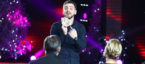 Победитель Ничиери иллюзионист Лаша Гелашвили - Sputnik Грузия