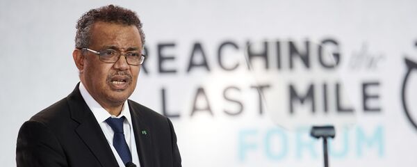 Генеральный директор Всемирной организации здравоохранения Тедрос Адханом Гебрейесус Генеральный директор Всемирной организации здравоохранения Тедрос Адханом Гебрейесус - Sputnik Грузия