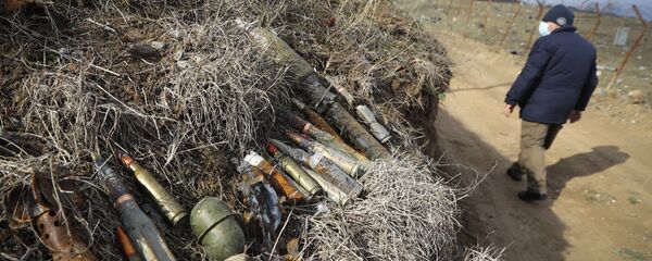 Разминирование в Нагорном Карабахе - Sputnik Грузия