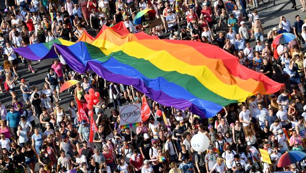 ЛГБТ-парад в Будапеште - Sputnik Грузия