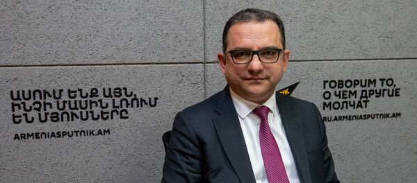 Министр экономики Армении Тигран Хачатрян  - Sputnik Грузия