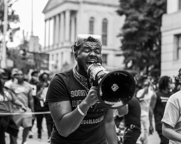 Снимок Атланта Протест американского фотографа Зека Харриса, ставший финалистом конкурса Agora's # BestPhotoOf2020 Award - Sputnik Грузия