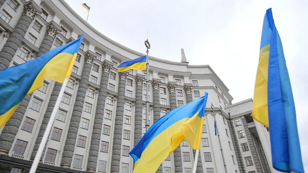 Здание правительства Украины в Киеве. - Sputnik Грузия
