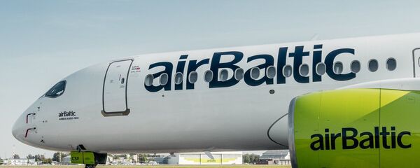 AirBaltic–ის თვითმფრინავი AirBaltic–ის თვითმფრინავი - Sputnik საქართველო