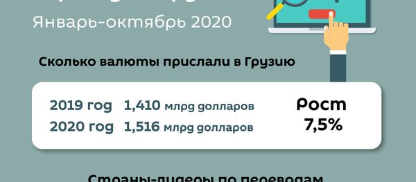 Денежные переводы в Грузию в период пандемии - Sputnik Грузия