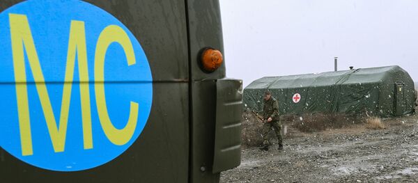 რუსი სამხედროების საველე ჰოსპიტალი სტეპენაკერტში რუსი სამხედროების საველე ჰოსპიტალი სტეპენაკერტში - Sputnik საქართველო