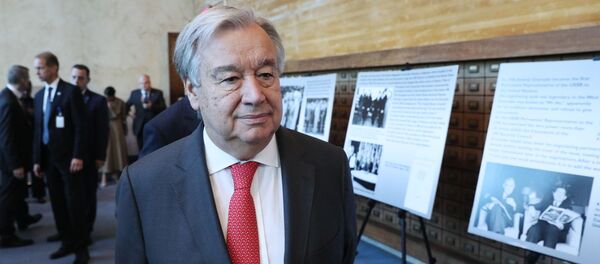 გაეროს გენერალურმა მდივანი ანტონიუ გუტერეში გაეროს გენერალურმა მდივანი ანტონიუ გუტერეში - Sputnik საქართველო