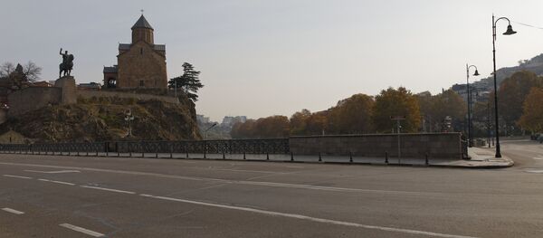 თბილისის ცარიელი ქუჩები თბილისის ცარიელი ქუჩები - Sputnik საქართველო