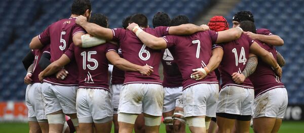 Сборная Грузии. Матч между сборными Грузии и Фиджи по регби на Осеннем Кубке Наций - Sputnik Грузия