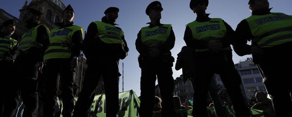 Чехия Прага - полиция - Sputnik Грузия