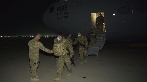 Грузинские миротворцы прибыли в Афганистан - Sputnik Грузия