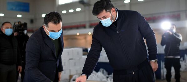 Каха Каладзе. Мэрия столицы Грузии вместе с бизнес-сектором помогает одиноким пожилым людям, а также социально незащищенным лицам - Sputnik Грузия