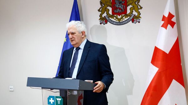 Глава Национального центра по контролю заболеваний и общественного здоровья Грузии Амиран Гамкрелидзе - Sputnik Грузия