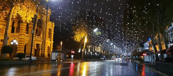 საქართველოს დედაქალაქი ახალი წლისთვის ემზადება - ვიდეო - Sputnik საქართველო