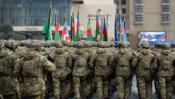 Военный парад в Баку - Sputnik Грузия