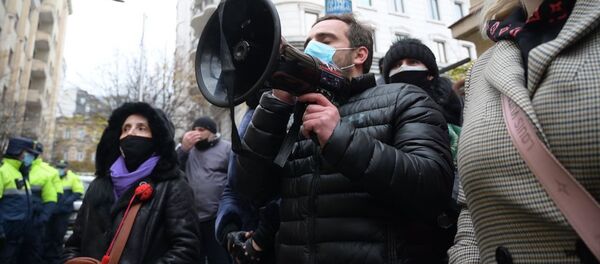 ოპოზიციის აქცია. 2020 წლის 11 დეკემბერი ოპოზიციის აქცია. 2020 წლის 11 დეკემბერი - Sputnik საქართველო