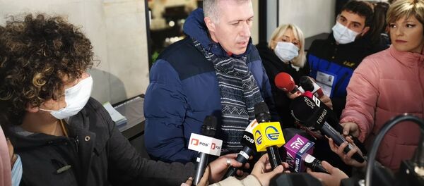 ЕНД и Стратегия Агмашенебели. Акция протеста оппозиции у здания ЦИК Грузии 11 декабря 2020 года - Sputnik Грузия