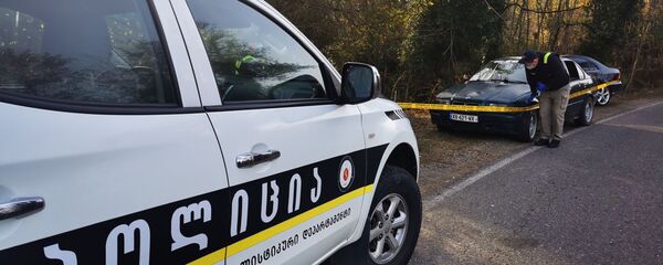 Задержание Бидзины Эсебуа - брата террориста Гочи Эсебуа. Полиция на месте операции в Зугдиди - Sputnik Грузия