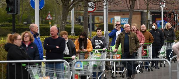 დიდ ბრიტანეთში მაღაზიები საკვებს იმარაგებენ დიდ ბრიტანეთში მაღაზიები საკვებს იმარაგებენ - Sputnik საქართველო