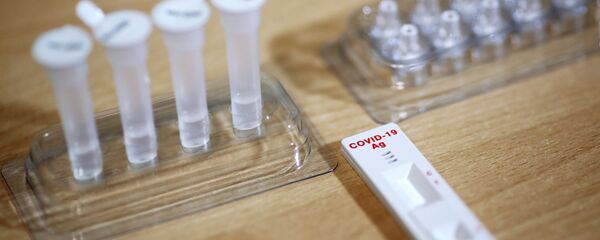 ექსპრეს-ტესტი COVID-19-ზე ექსპრეს-ტესტი COVID-19-ზე - Sputnik საქართველო