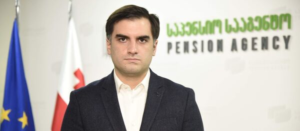 საპენსიო ფონდის დირექტორი გიორგი დანელია - Sputnik საქართველო