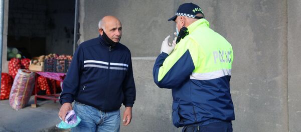 პოლიცია წესების დაცვას აკონტროლებს პოლიცია წესების დაცვას აკონტროლებს - Sputnik საქართველო