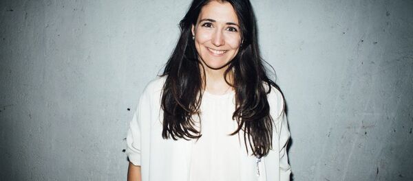 Журналист Натела Поцхверия Журналист Натела Поцхверия - Sputnik Грузия