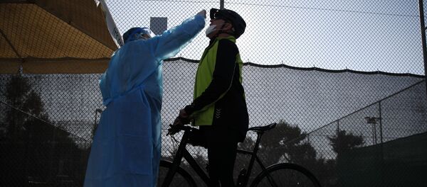 Пандемия коронавируса COVID 19 - ПЦР тестирование в Афинах, Греция - Sputnik Грузия