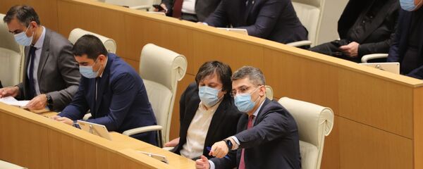 პარლამენტის სხდომა პარლამენტის სხდომა - Sputnik საქართველო