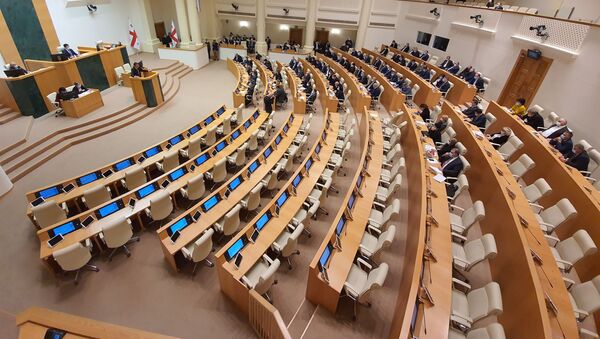 Депутаты. Заседание парламента Грузии 24 декабря 2020 год - Sputnik Грузия